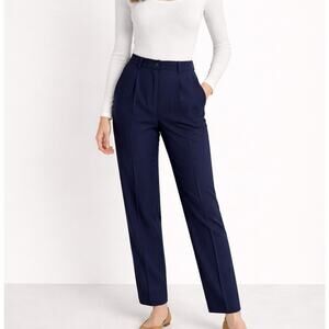 Adolfo Studio 100% Wool Pant Black